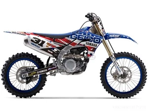 GRAPHICS DECALS KIT FOR YAMAHA YZ250F19-23 YZ450F18-22 WR250F20-24 WR450F19-23 - Picture 1 of 1