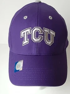 Texas Christian University Hat, New, Purple and White, One size fits Most - Picture 1 of 10