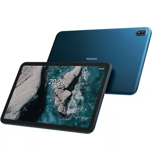 Nokia T20 10.4" Tablet, Octa-Core 64/4GB, WiFi, 4G LTE, 8200 mAh, Ocean Blue - Picture 1 of 10