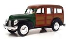 Superior 13cm Long Pull Back & Go 75360 - 1940 Ford Woody Deluxe - Green
