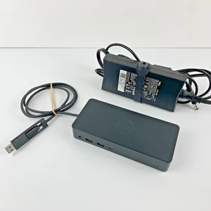 DELL D6000 USB-C 3.0 USB DOCKING STATION WITH 130W ADAPTER - Photo 1/7