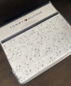 TOMMY HILFIGER NEW!!! TWIN SHEET SET STARS Easy Care FARM COTTAGE CLASSIC Beach - Picture 1 of 7