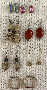 Lot Costume Jewelry Earrings - Picture 1 of 21