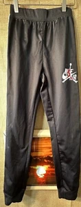 Air Jordan boys 10-12 black pants size M elastic waist - Picture 1 of 6