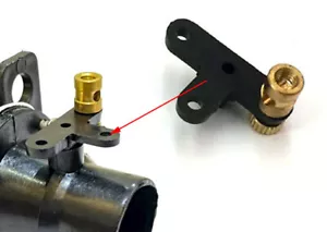 NQD757 6024 RC JET Turbo Tear Into Nozzle Accessory Part Nozzle Control Arm 4pcs - Picture 1 of 2