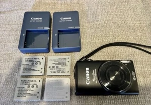 CANON PowerShot ELPH 330 HS 12.1MP 10× Optical Zoom Compact Digital Camera - Picture 1 of 5