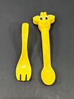 Geoffrey Toys R Us Children's Feeding Flatware fork & spoon extremely rare item