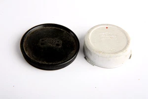 Zeiss Ikon Contax RF Mount Aluminium Rear Lens Cap abd body cap SIEHE FOTOS - Bild 1 von 5