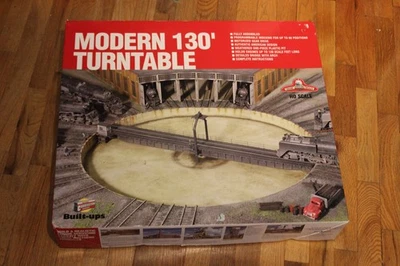 HO Scale Walthers Built-ups Modern 130' Turntable - Open Box - Image 1 of 4