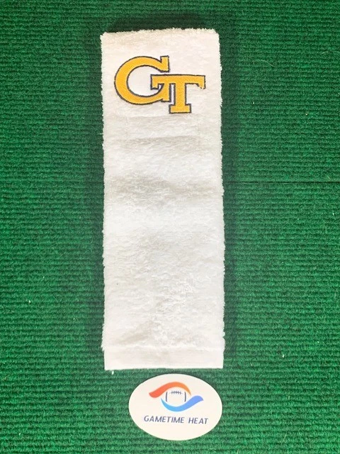 Б/у Georgia Tech Желтые Куртки Командный Выпуск Игрок Ручное Полотенце Стример GT - Изображение 1 из 3
