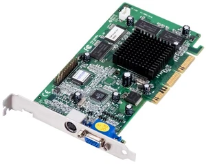 Graphic Card Gainward Nvidia GEFORCE2 MX 32MB VGA-GWV06A V06-11 - Picture 1 of 2