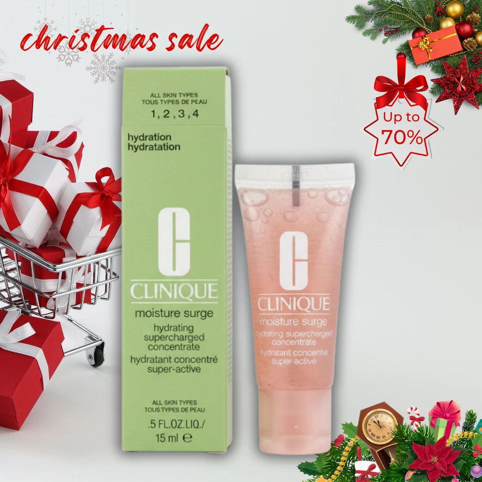 Clinique Moisture Surge Hydrating Supercharged Concentrate .5 Fl Oz - Image 1 of 3