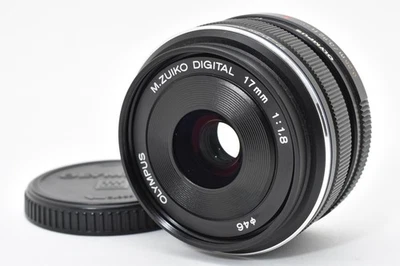 OLYMPUS M.ZUIKO DIGITAL 17mm F1.8 BLACK for M4/3 mount [Exc+++] #A - Image 1 of 4