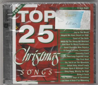 Top 25 Christmas Songs Audio 2 CD Set Maranatha Music NEW & SEALED Foto 1 de 2