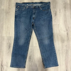 Levi’s 541 Men’s Athletic Fit Jeans W44 L30 Blue Denim Mid Rise - Picture 1 of 5