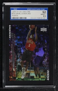 2000-01 Upper Deck Encore Star /1600 Jamal Crawford #154 SGC 92 Rookie RC - Picture 1 of 3