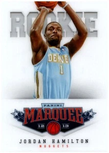 2012-13 Panini Marquee #515 Jordan Hamilton - Rookie RC SPEDIZIONE GRATUITA! - Foto 1 di 2