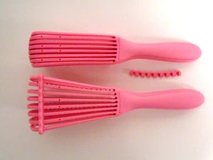 2X Wow Skin Science Pink Detangling Brushes for Kinky Wavy Curly Thick Hair - Picture 1 of 7