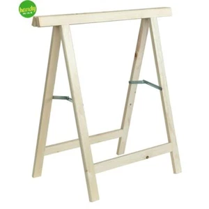 CAVALLETTO KIMONO PIEGHEVOLE FAGGIO NATURALE 75 X 75 X 4,2 CM - Foto 1 di 1