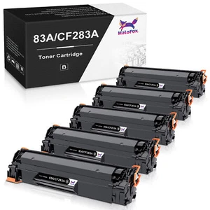 Lote de cartuchos de tóner negro CF283A 83A para HP Laserjet Pro MFP M201 M201dw M127fw - Imagen 1 de 16