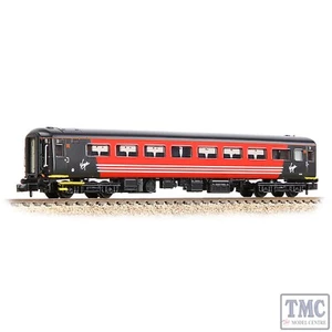 374-739A Graham Farish N Gauge BR Mk2F TSO Tourist Second Open Virgin Trains - Picture 1 of 1