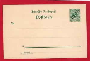 Deutsche Reichspost China Overprint Postal Stationery Postcard AV88 - Picture 1 of 2