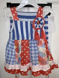 Toddler Girl Floral Summer/Spring Outfit Set- Size 3t NWT - Picture 1 of 6