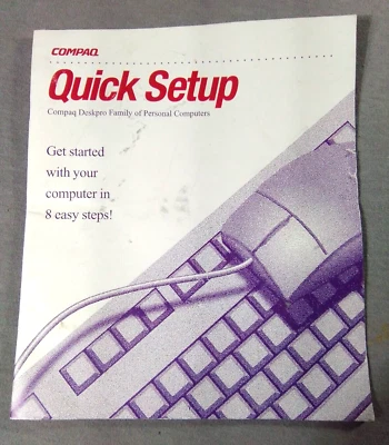 Manual de configuración rápida COMPAQ Deskpro Foto 1 de 4