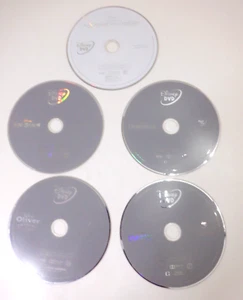 Nightmare Before Christmas, Tarzan, Lilo & Stitch, Hercules, Oliver DVD Lot - Foto 1 di 4