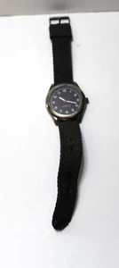 Men's Black Tone Japan Movement Wrist Watch With black Band - Picture 1 of 4