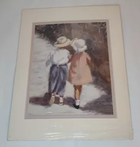 Secrets By Ivan Anderson, Signierter Druck Vintage. In Original Kunststoff - Bild 1 von 5