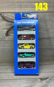 Hot Wheels 50's Favorites Gift Pack 5 PACK Nuevo xploraf - Imagen 1 de 4