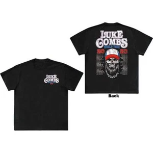 CAMISETA LUKE COMBS World Tour 2023 Calavera nueva s m l xl xxl banda oficial merchandising - Imagen 1 de 1