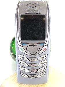 Nokia 6100 Mobile Phone Vintage Needs Battery Untested O2 - Afbeelding 1 van 7