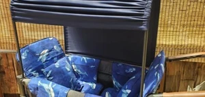 WonderFold W2 Luxe/Elite Set of Seat Covers,Mat Cover and Canopy OCEAN MAGIC - Picture 1 of 7