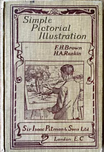Simple Pictorial Illustrations Frank Herbert Brown Herbert Rankin 1913 Drawing - Picture 1 of 7