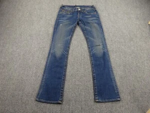 True Religion Jeans Damen 28x31 Blau Julie Skinny Fit Distressed Taschen - Bild 1 von 15