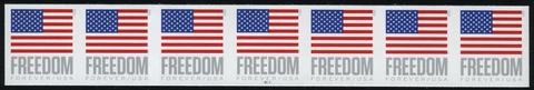 US 5789 Freedom Flag (BCA) imperf Error PNC5 PNC7 Imperforate XF NH EFO NEW FIND Cover