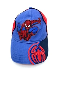Spider-Man Marvel Baseball Cap Hat Youth Size Hat Adjustable Hook & Loop 2008 - Picture 1 of 11