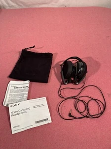 Auriculares internos Sony MDR-NC7 negros con cancelación de ruido con cable PROBADOS - Imagen 1 de 10