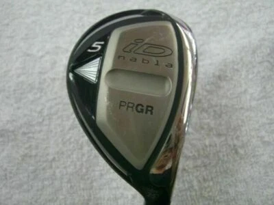 2013model PRGR iD nabla X U5 R-flex UT Utility Hybrid Golf Clubs - Image 1 of 4