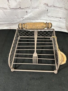 Serviettenhalter Vintage Country Metall - Bild 1 von 8