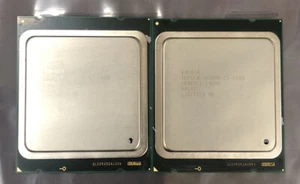 MATCHING PAIR SR0KH Intel Xeon E5-2680 8-Core 2.7GHz LGA 2011 CPU Processor - Picture 1 of 2