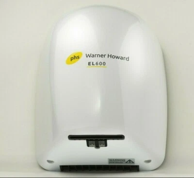 Hand Dryer Auto Electric Commercial 600W PHS Warner Howard EL600 - Low Energy