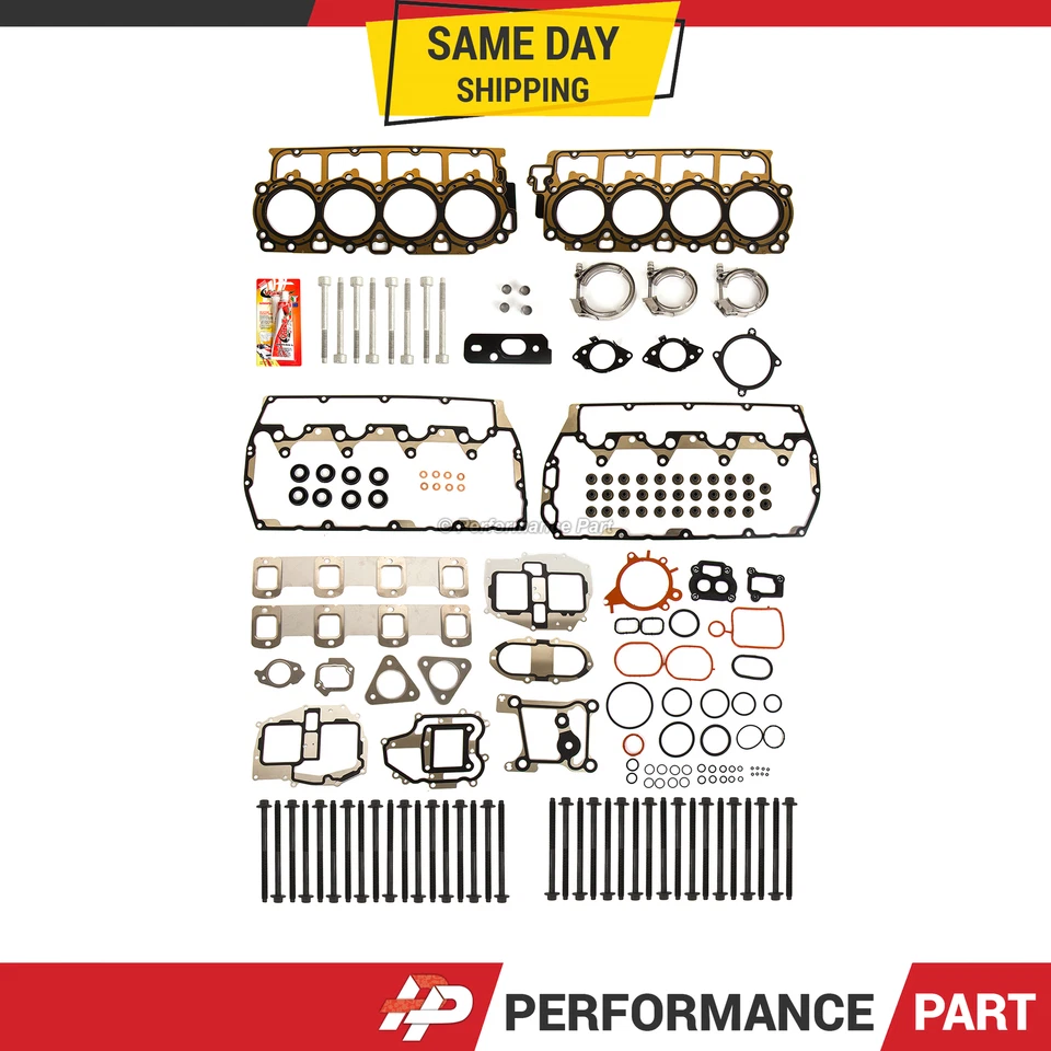 Juego de pernos de junta de culata para 11-14 Ford F250 F350 F450 F550 6,7 L DIESEL OHV 32V Foto 1 de 4