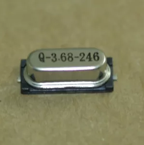 20PCS QVS49P 3.6864MHz Crystal XTAL Oscillators SMD HC-49US HC49Genuine QVS Tech - Picture 1 of 4