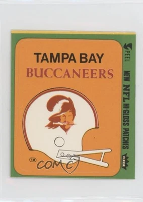 1977 Fleer Teams in Action Team Hi-Gloss Tampa Bay Buccaneers (Helmet) #TB Patch - Image 1 of 2