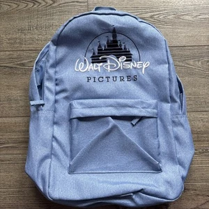 Walt Disney Pictures Large Blue Padded Lightweight Backpack NWOT - Picture 1 of 8