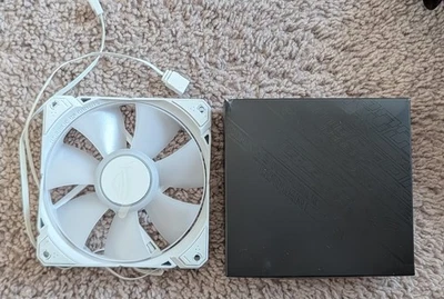 ASUS ROG AF 12S ARGB WHITE PC FAN 120mm 3Pin ARGB + 4Pin PWM - Image 1 of 2
