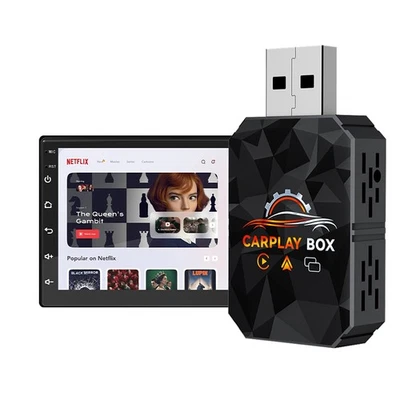 3 in1 WIFI Android Auto Wireless Carplay AIbox Adapter Converter Plug-and-Play - Bild 1 von 4